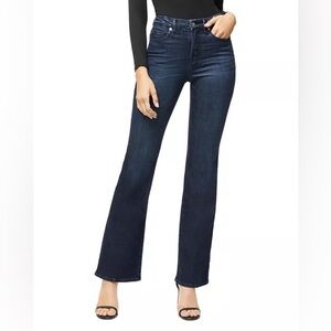 Good American Good Flare Jeans in Blue Size 15/33